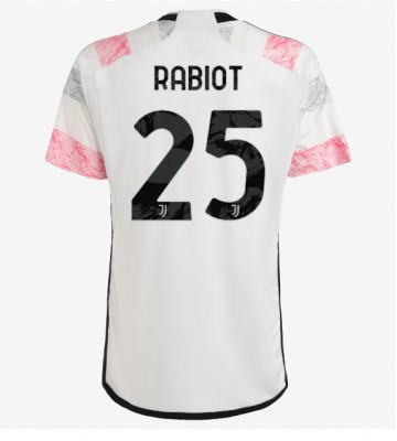 Maillot de foot Juventus Adrien Rabiot #25 Extérieur 2023-24 Manches Courte
